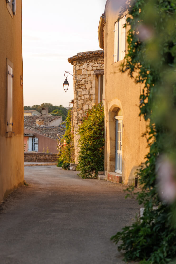 Sunset Grignan Drome Provencale Frankrijk Reislegende