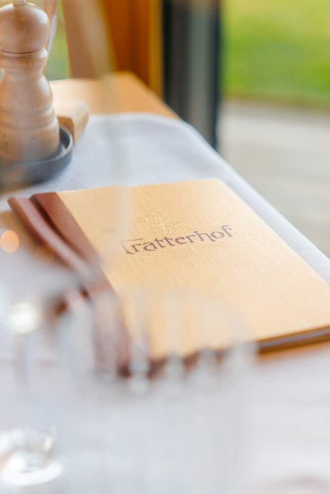 Tratterhof Mountain Sky Hotel menukaart Reislegende