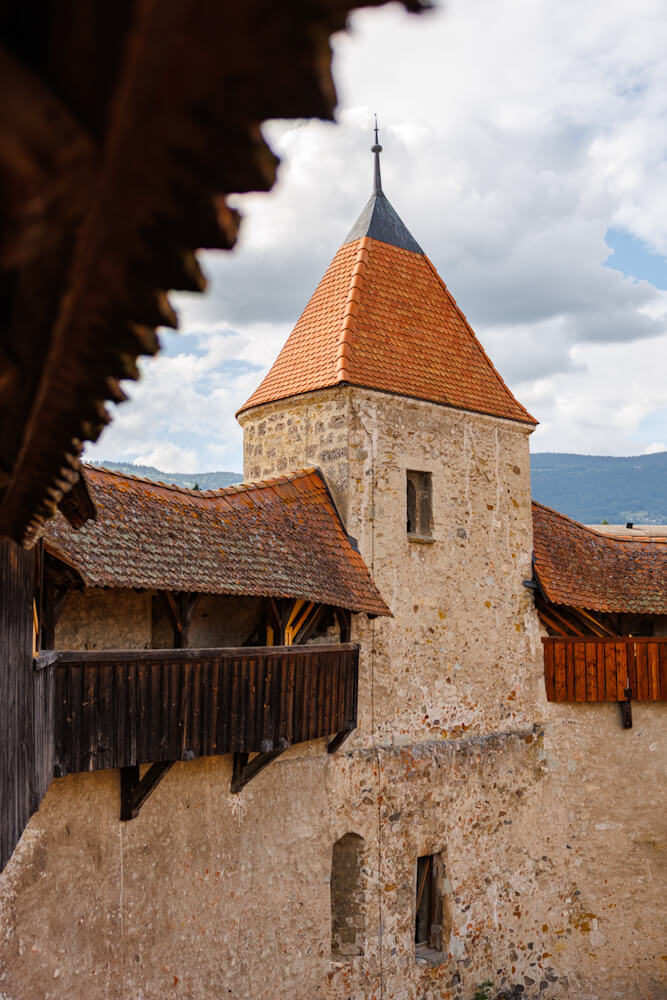Vaud Chateau de Grandson Zwitserland Reislegende