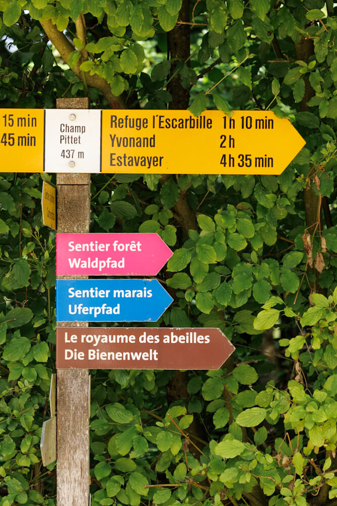 Wandelroutes Grande Caricaie Vaud Zwitserland Reislegende
