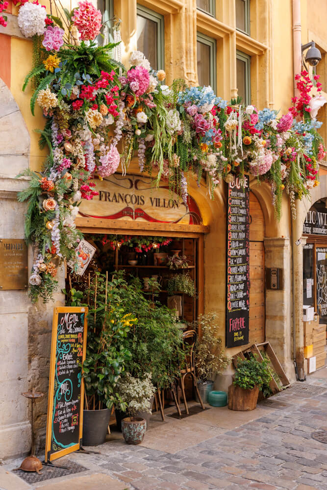 Bouchon Vieux Lyon oude centrum Frankrijk Reislegende