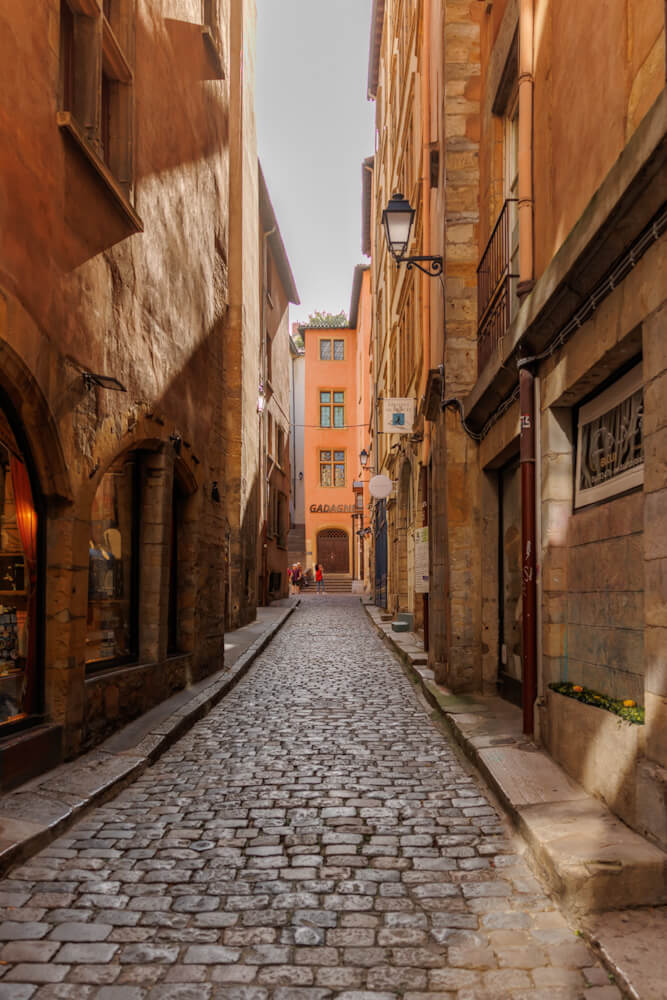Frankrijk Vieux Lyon oude centrum Reislegende