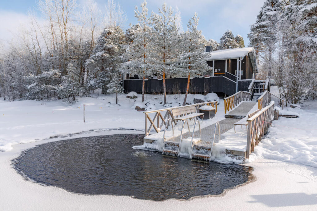 Hoe meren in Finland worden gebruikt in de winter Reislegende