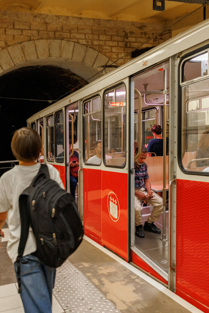 Lyon oude centrum funiculaire Frankrijk Reislegende