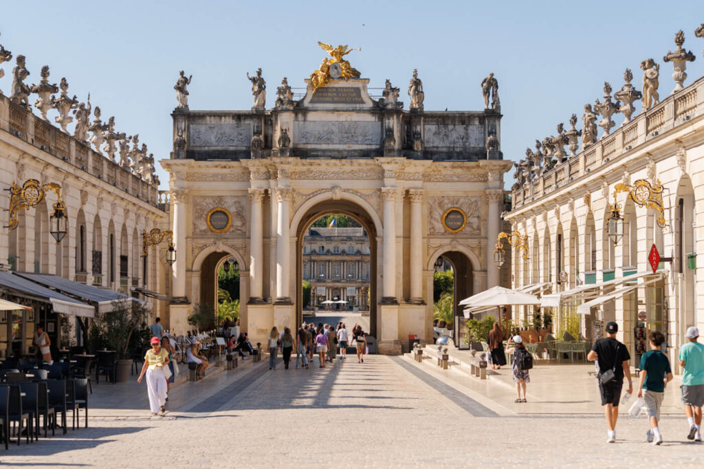 Nancy bezienswaardigheden Arc Here Frankrijk Reislegende