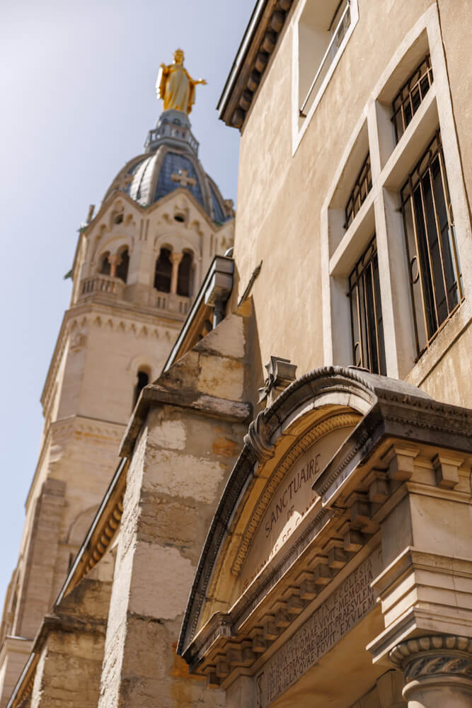 Notre Dame Fourviere Lyon Frankrijk Reislegende