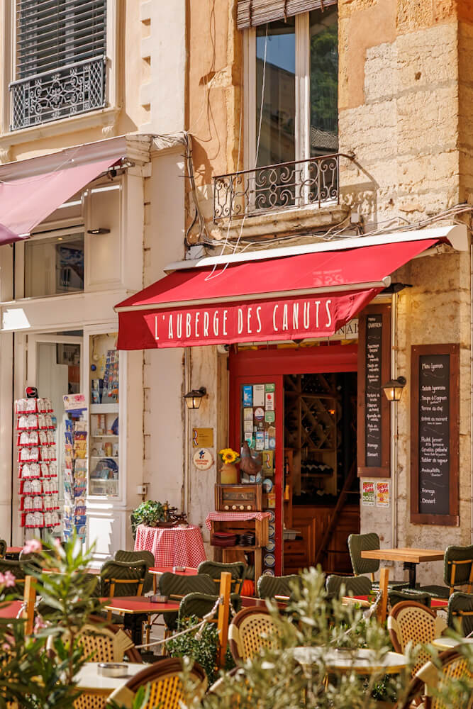Vieux Lyon oude centrum bouchon Frankrijk Reislegende