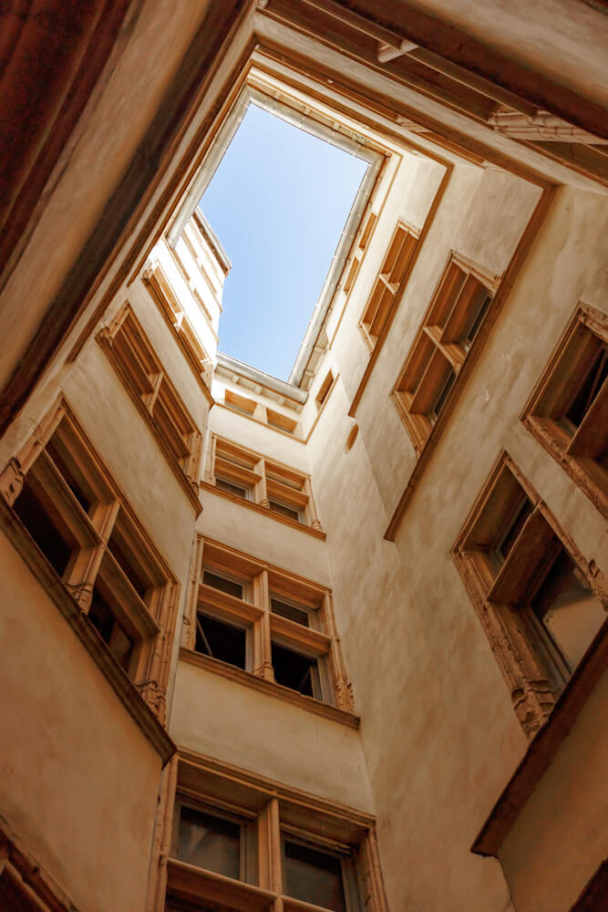 Vieux Lyon traboule Frankrijk Reislegende
