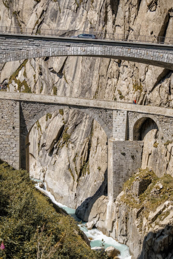 Duivelsbrug Schollenenschlucht Zwitserland Reislegende