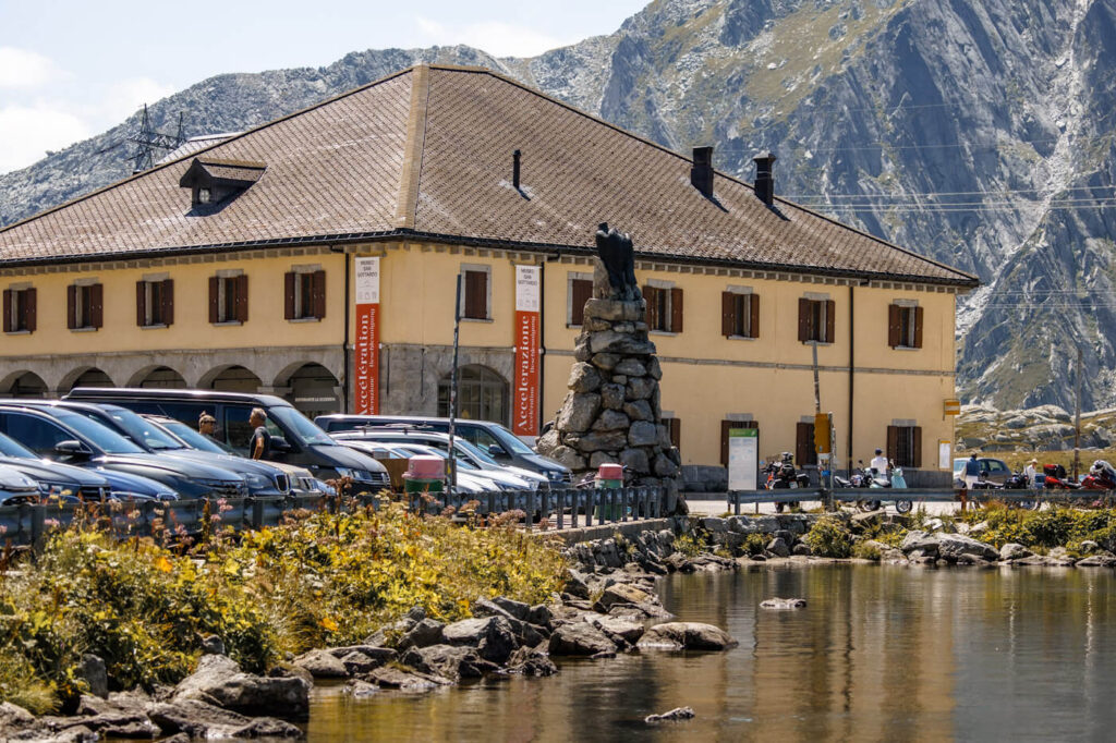 Gotthard Lago della Piazza Zwitserland Reislegende