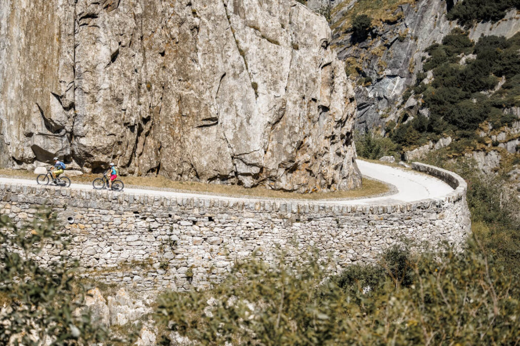 Historische Gotthard bergpas Zwitserland Reislegende