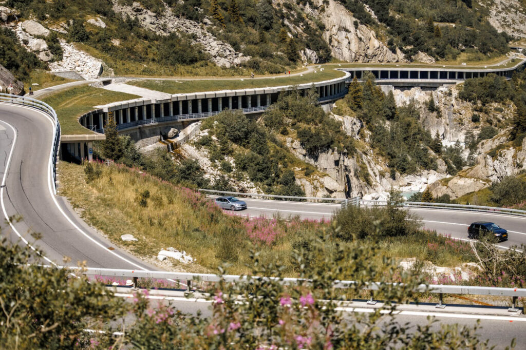 Schollenenschlucht lawine galerijen Zwitserland Reislegende