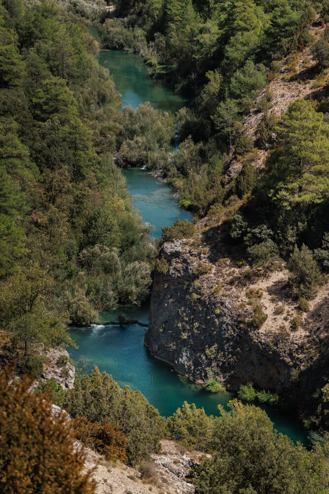 Jucar kloof Ventano del Diablo Cuenca Spanje Reislegende