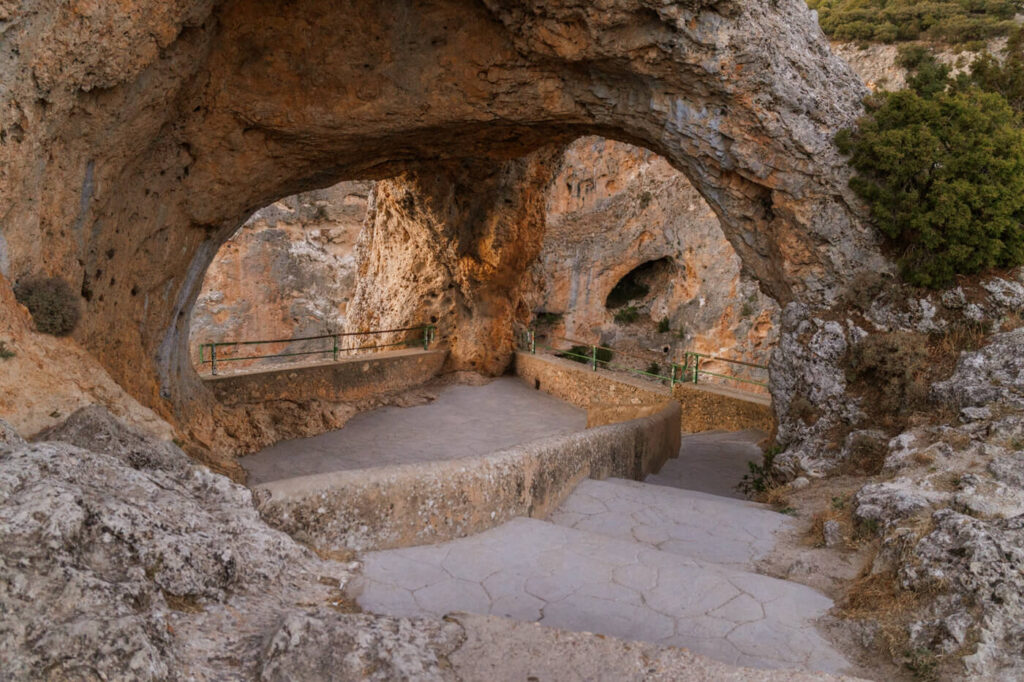 Uitkijkpunt Ventano del Diablo in Cuenca Spanje Reislegende