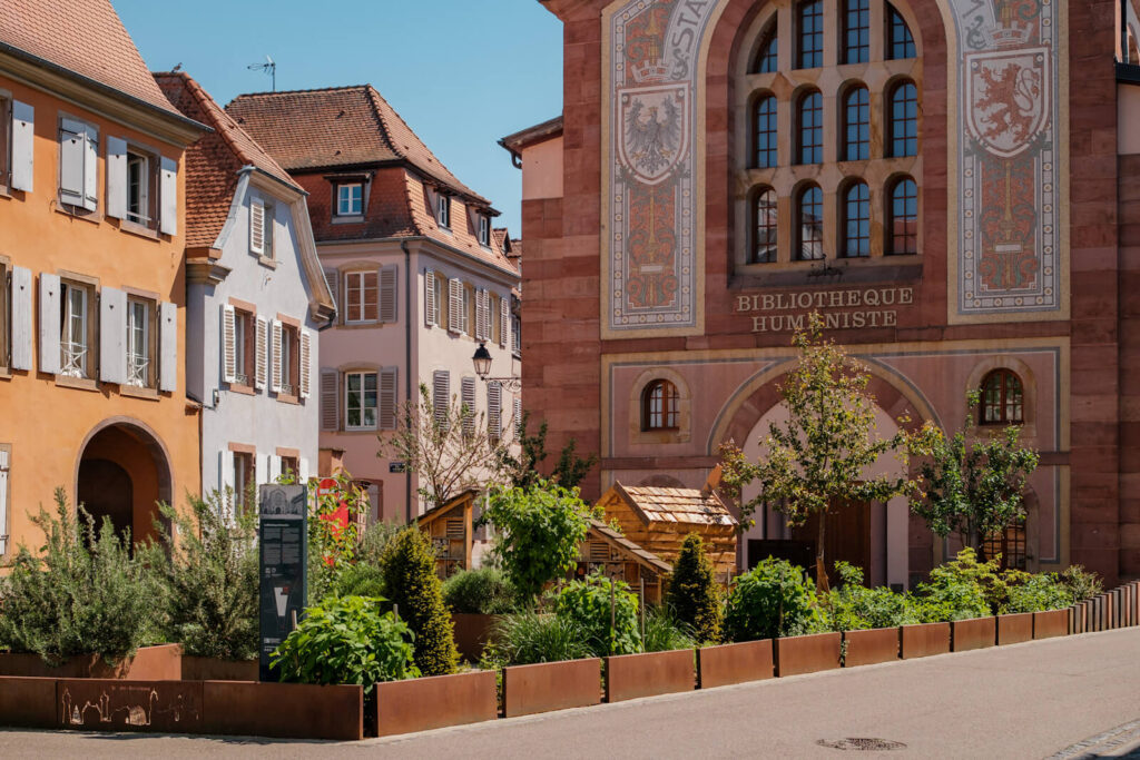 Bibliotheque Humaniste Selestat Elzas Frankrijk Reislegende