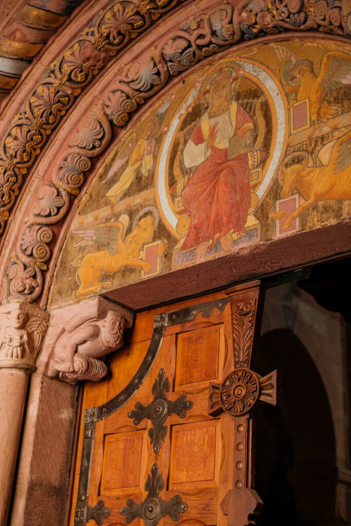 Eglise Sainte Foy in Selestat Frankrijk Reislegende