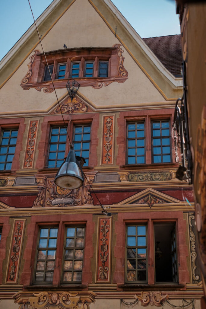 Rue des Chevaliers Selestat Frankrijk Reislegende
